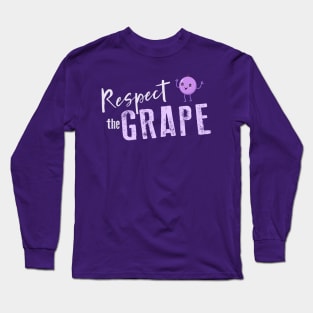 Respect the Grape Long Sleeve T-Shirt